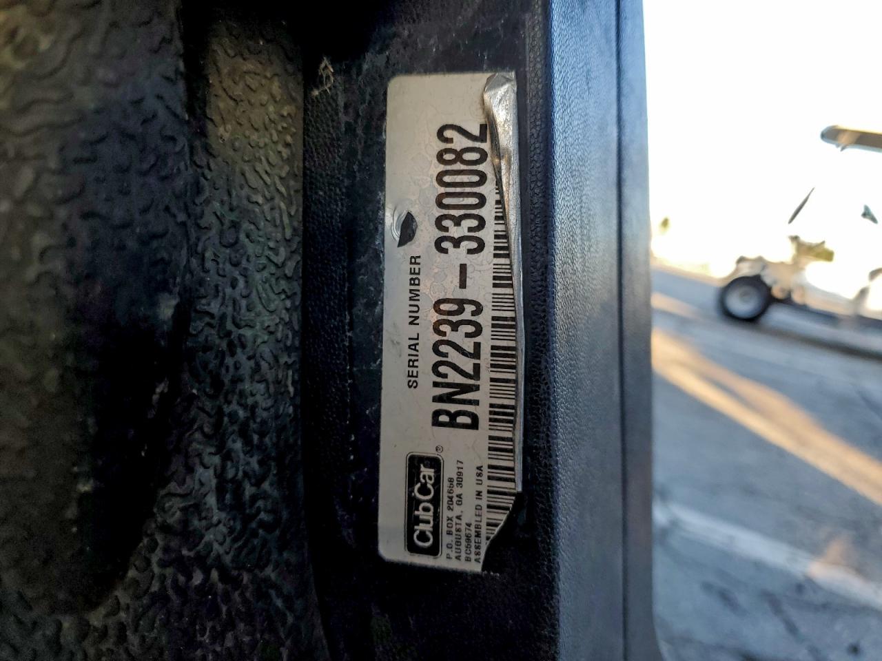 2022 Club Car Tempo Fla VIN: BN2239330082 Lot: 95173725