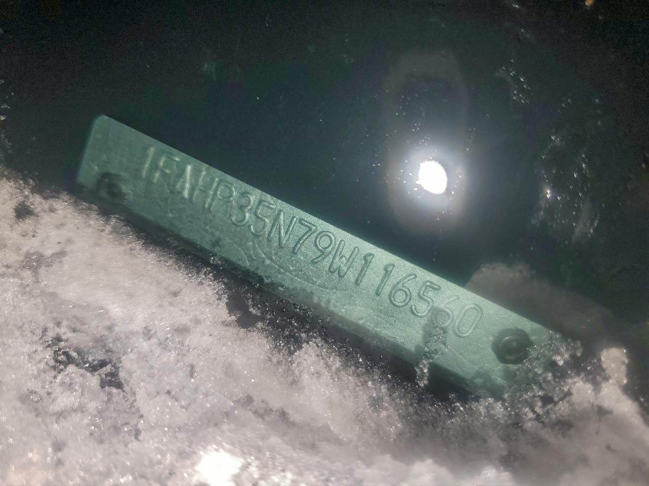 2009 Ford Focus Se VIN: 1FAHP35N79W116560 Lot: 95219345