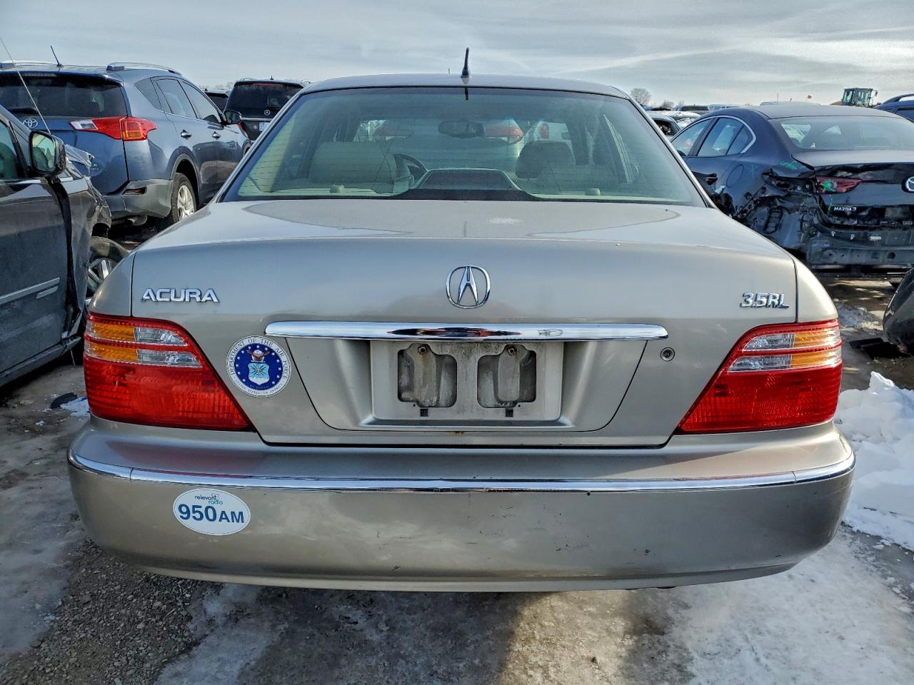 2002 Acura 3.5Rl VIN: JH4KA96512C007729 Lot: 96907605