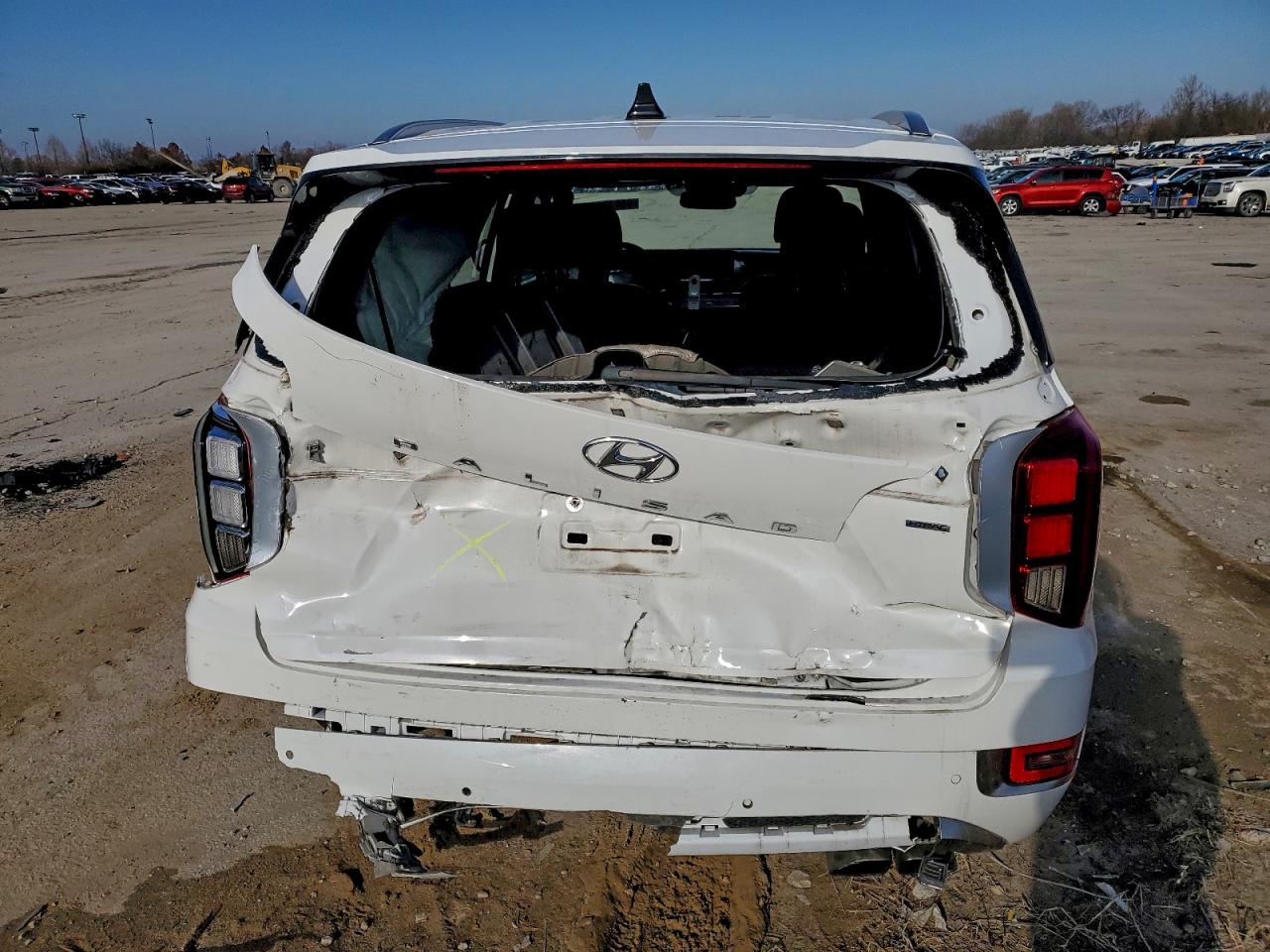 2022 Hyundai Palisade Calligraphy VIN: KM8R7DHE5NU421203 Lot: 95523925