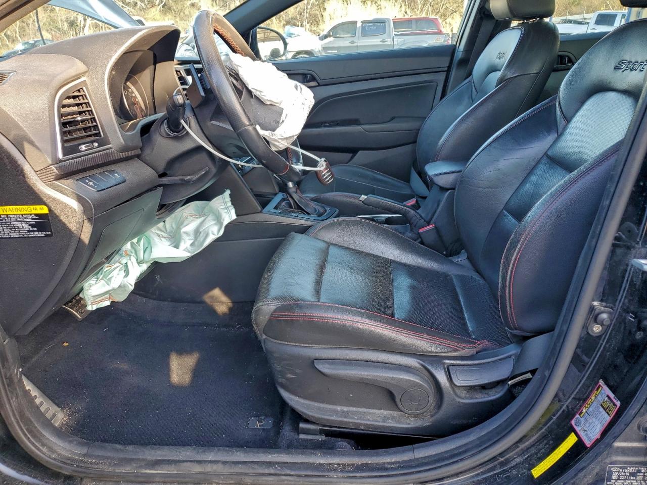 2017 Hyundai Elantra Sport VIN: KMHD04LB9HU291863 Lot: 95017395