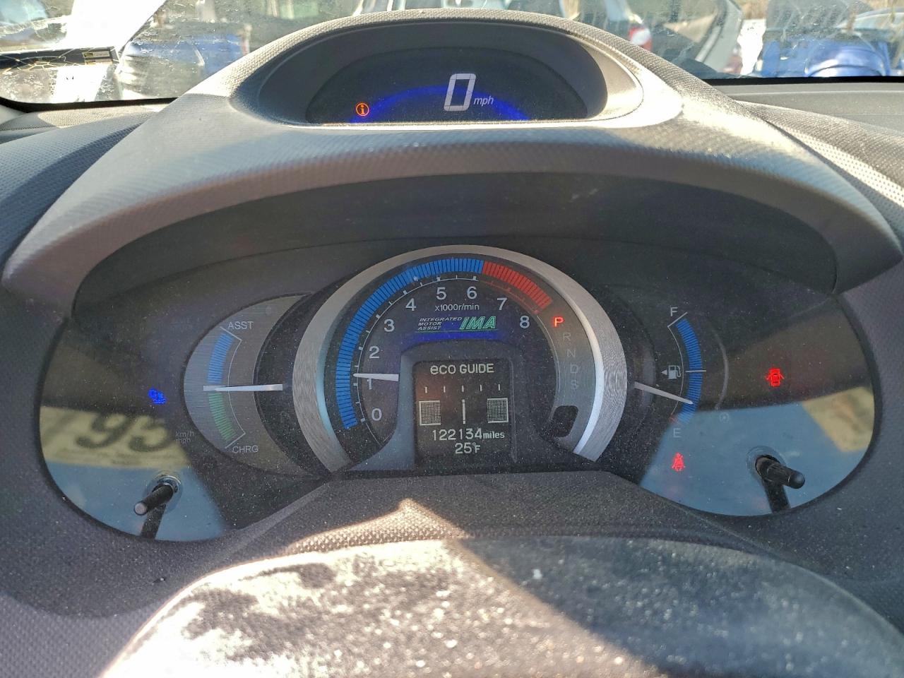 2010 Honda Insight Ex VIN: JHMZE2H78AS025898 Lot: 95881625