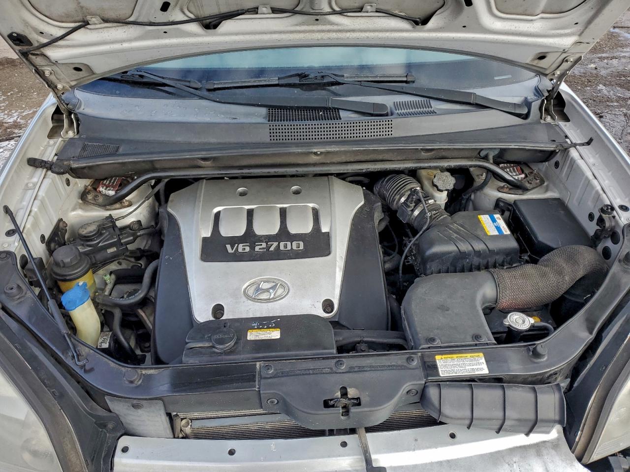 2007 Hyundai Tucson Se VIN: KM8JN12D17U475876 Lot: 96161215