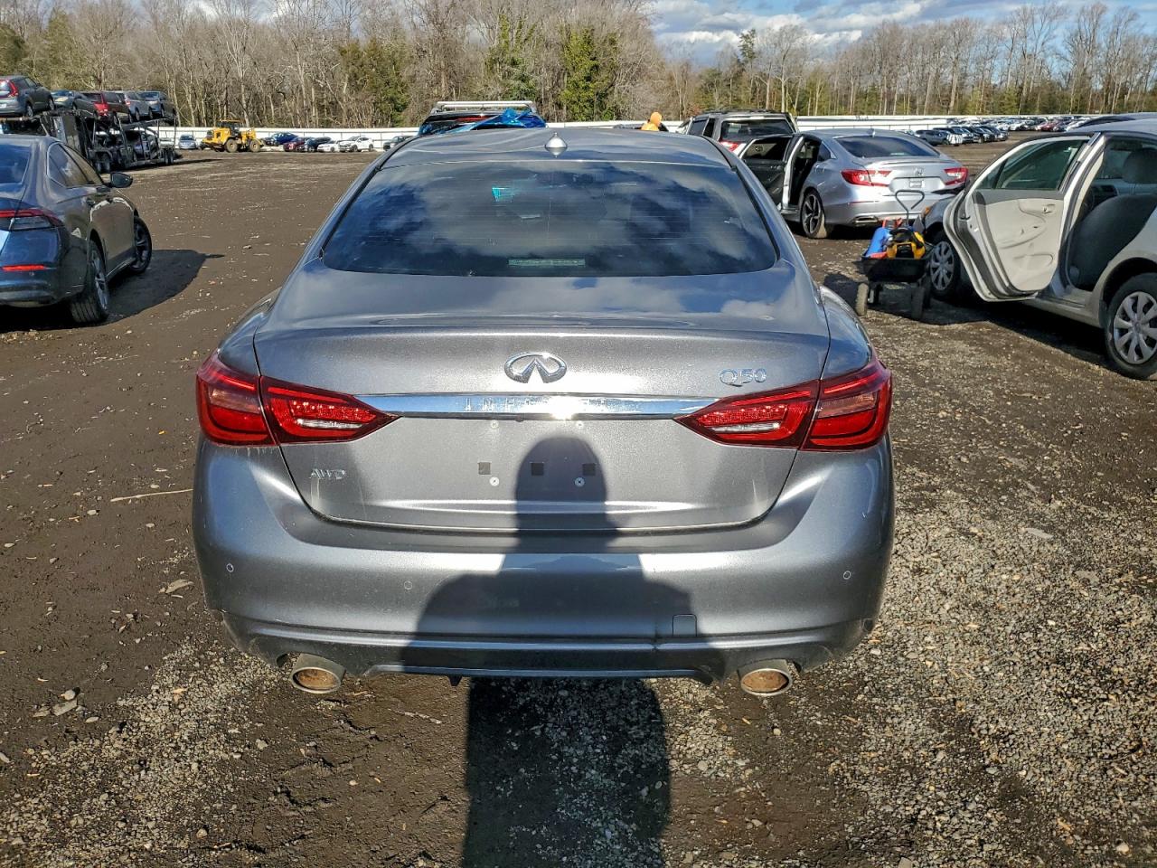 2019 Infiniti Q50 Luxe VIN: JN1EV7AR6KM550511 Lot: 98111365