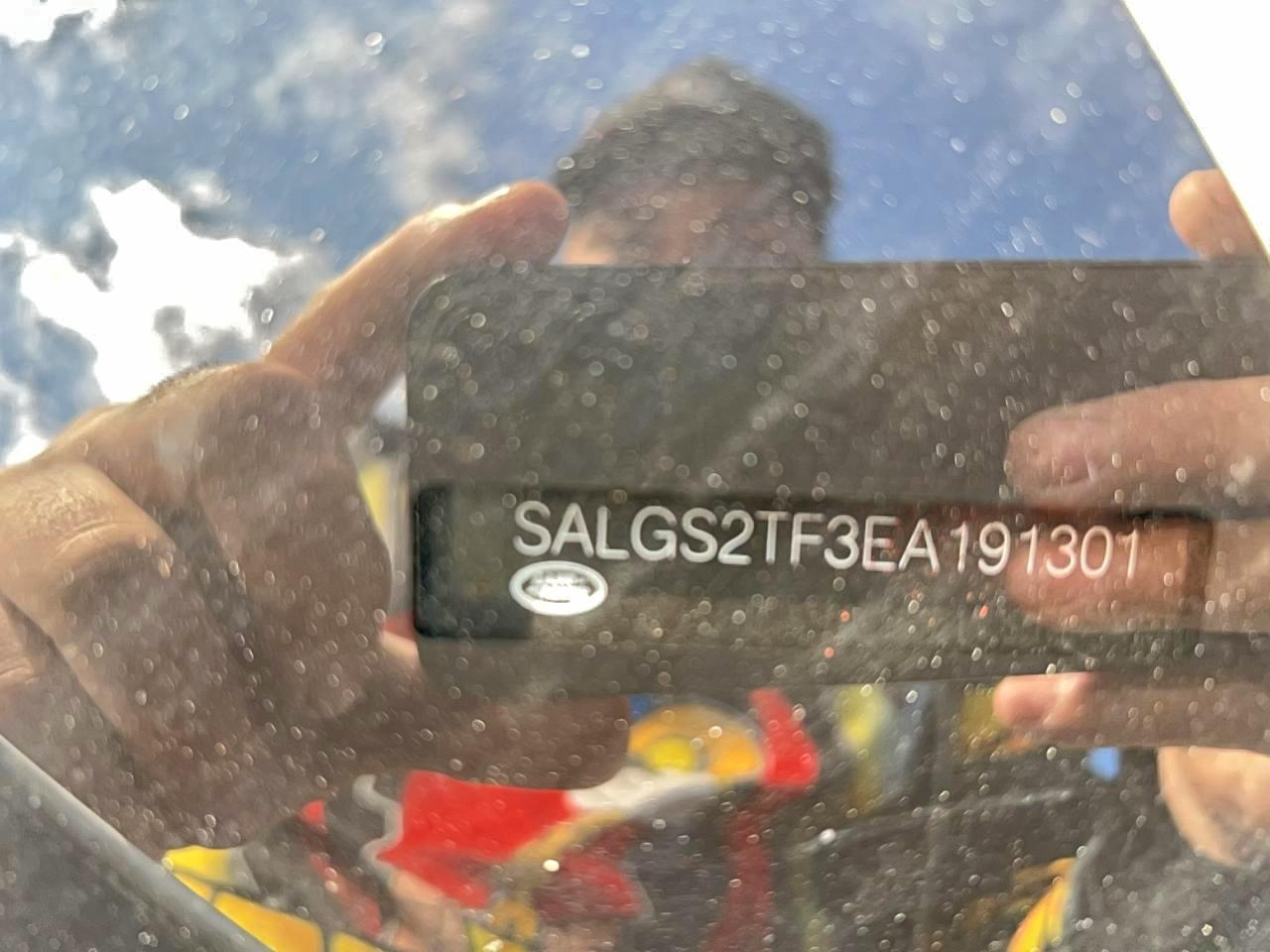 2014 Land Rover Range Rover Supercharged VIN: SALGS2TF3EA191301 Lot: 96102565