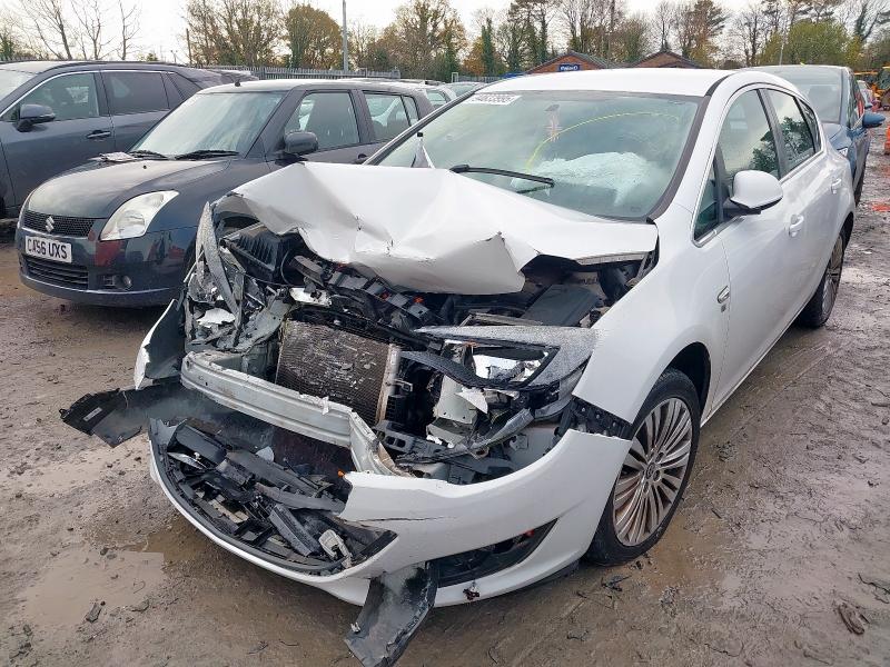 2014 VAUXHALL ASTRA 1.4I 16V EXCITE 5DR for sale at Copart WOLVERHAMPTON