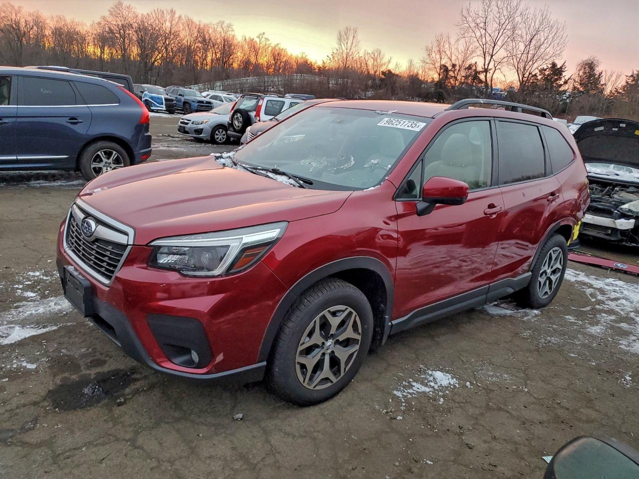 2021 Subaru Forester Premium VIN: JF2SKAJC6MH511075 Lot: 96251735