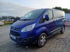 2017 FORD TRANSIT CUSTOM 2.0 TDCI 130PS LOW ROOF LIMITED VAN for sale at Copart WISBECH
