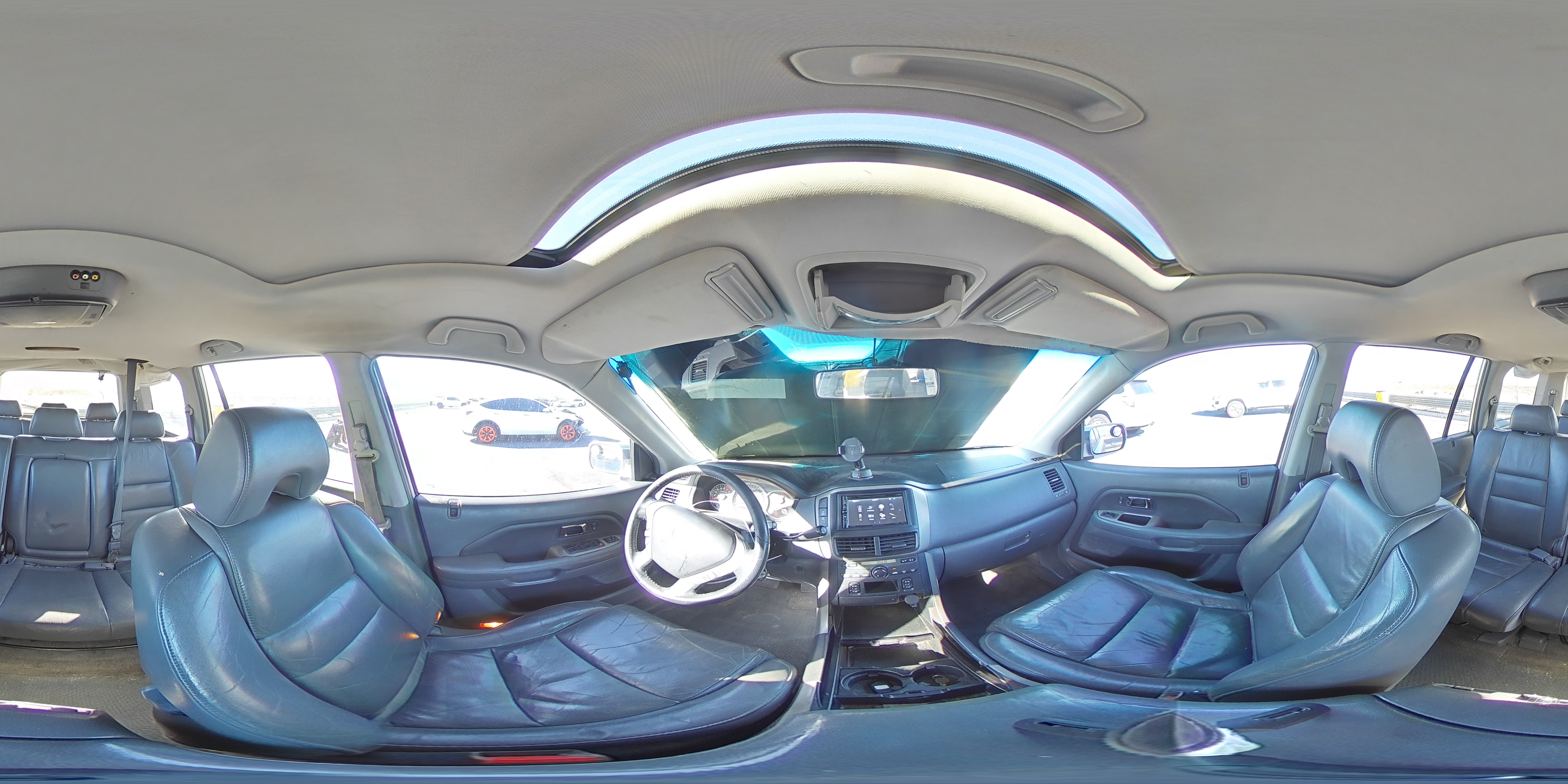 2006 Honda Pilot Ex VIN: 2HKYF18566H001902 Lot: 95567585