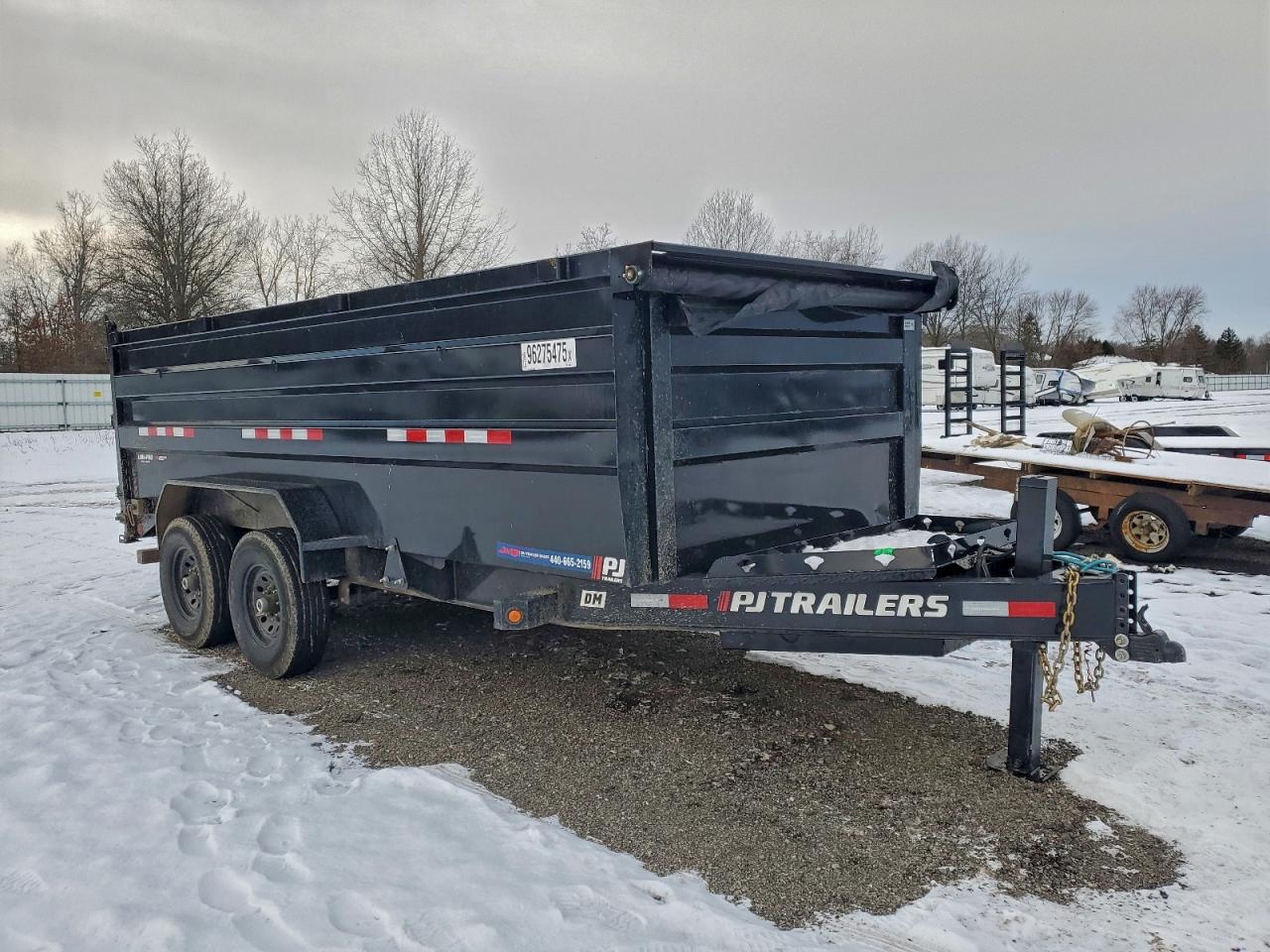2025 Pj Dm162 Dump Trailer