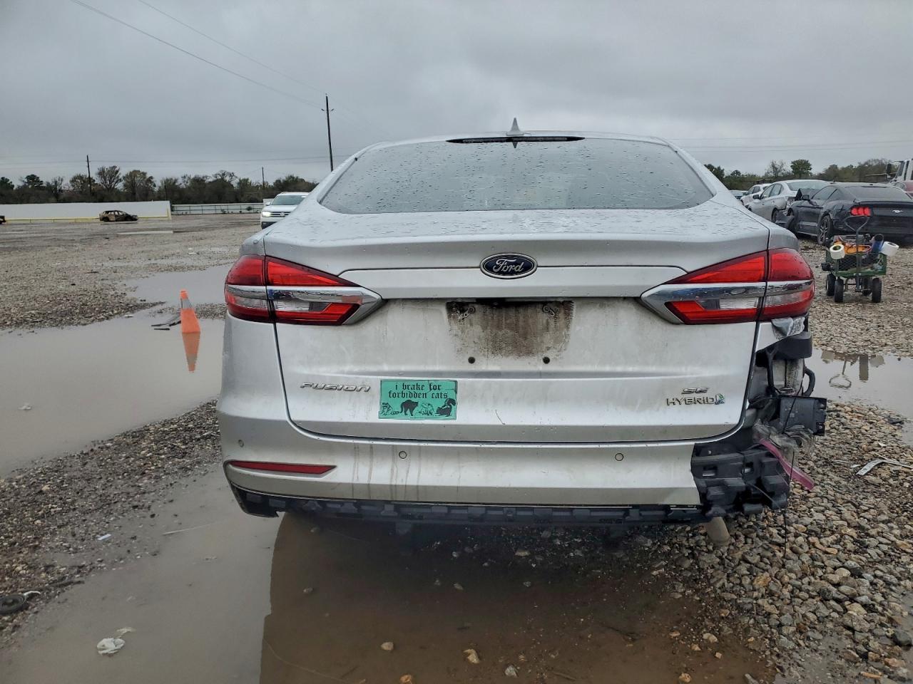 2019 Ford Fusion Se VIN: 3FA6P0LU7KR170336 Lot: 94735165