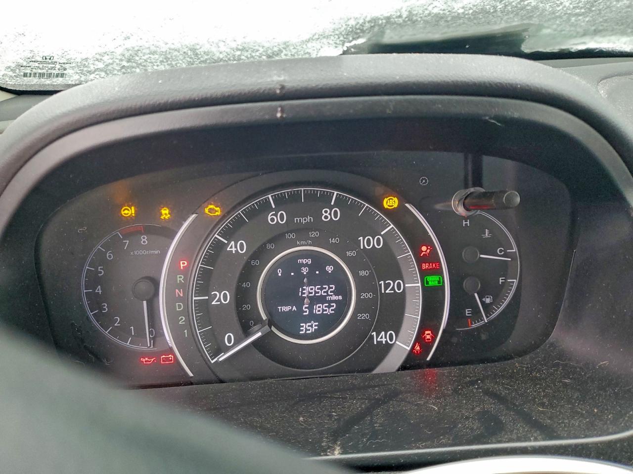 2012 Honda Cr-V Ex VIN: 5J6RM3H57CL000619 Lot: 95700215