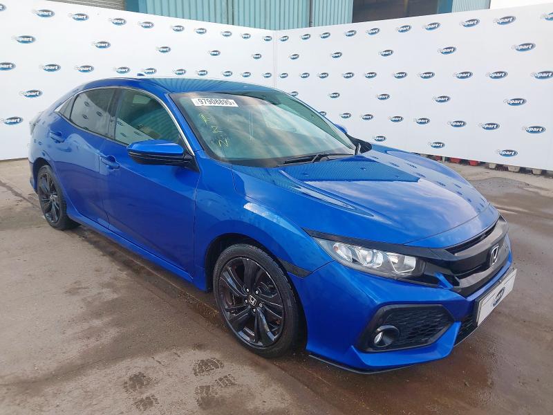 2017 HONDA CIVIC 1.0 VTEC TURBO SR 5DR CVT