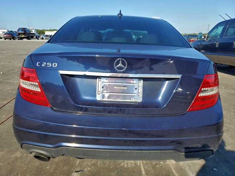  MERCEDES-BENZ C-CLASS 2012 Blue