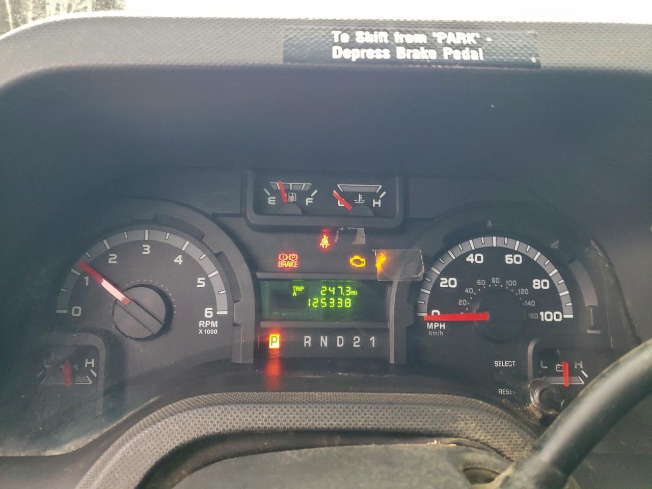 2012 Ford E250 Delivery Van VIN: 1FTNE2EW1CDA83645 Lot: 96449585