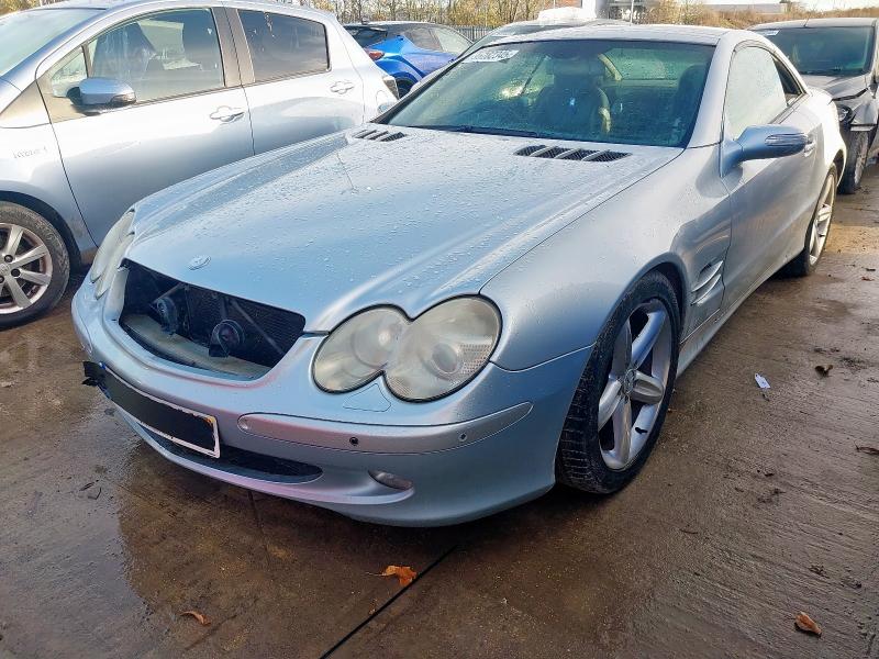 2004 MERCEDES-BENZ SL SERIES SL 350 2DR TIP AUTO for sale at Copart SANDY