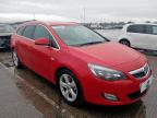 2011 VAUXHALL ASTRA 1.7 CDTI 16V ECOFLEX SRI [125] 5DR for sale at Copart CHESTER
