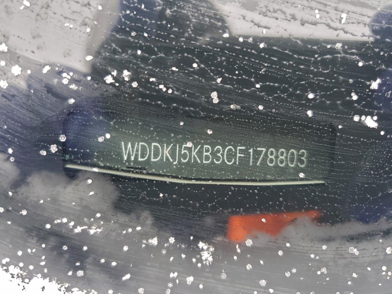 2012 Mercedes-Benz E 350 VIN: WDDKJ5KB3CF178803 Lot: 95332815