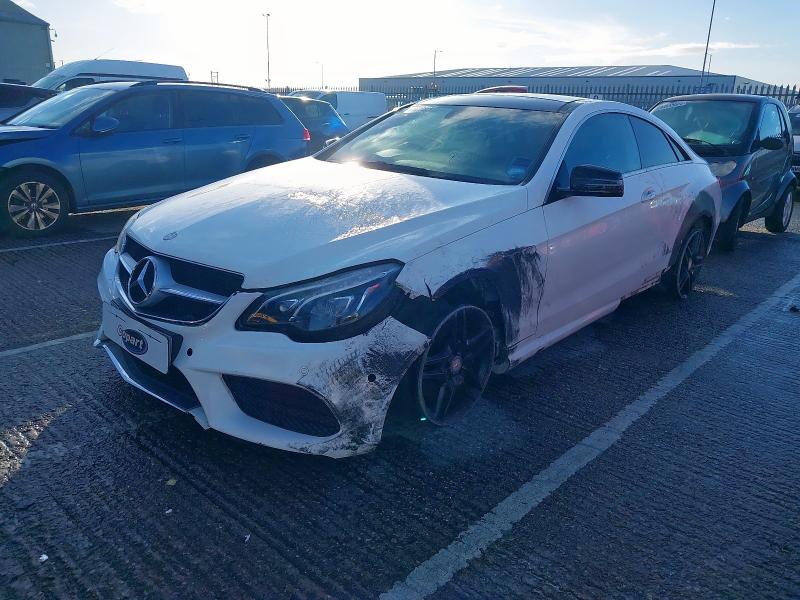 2015 MERCEDES-BENZ E CLASS E220 BLUETEC AMG LINE PREMIUM 2DR 7G-TRONIC for sale at Copart CHESTER