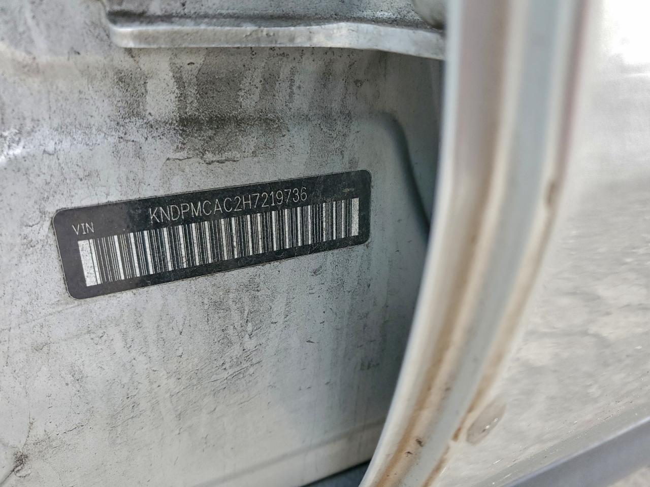 2017 Kia Sportage Lx VIN: KNDPMCAC2H7219736 Lot: 95663245