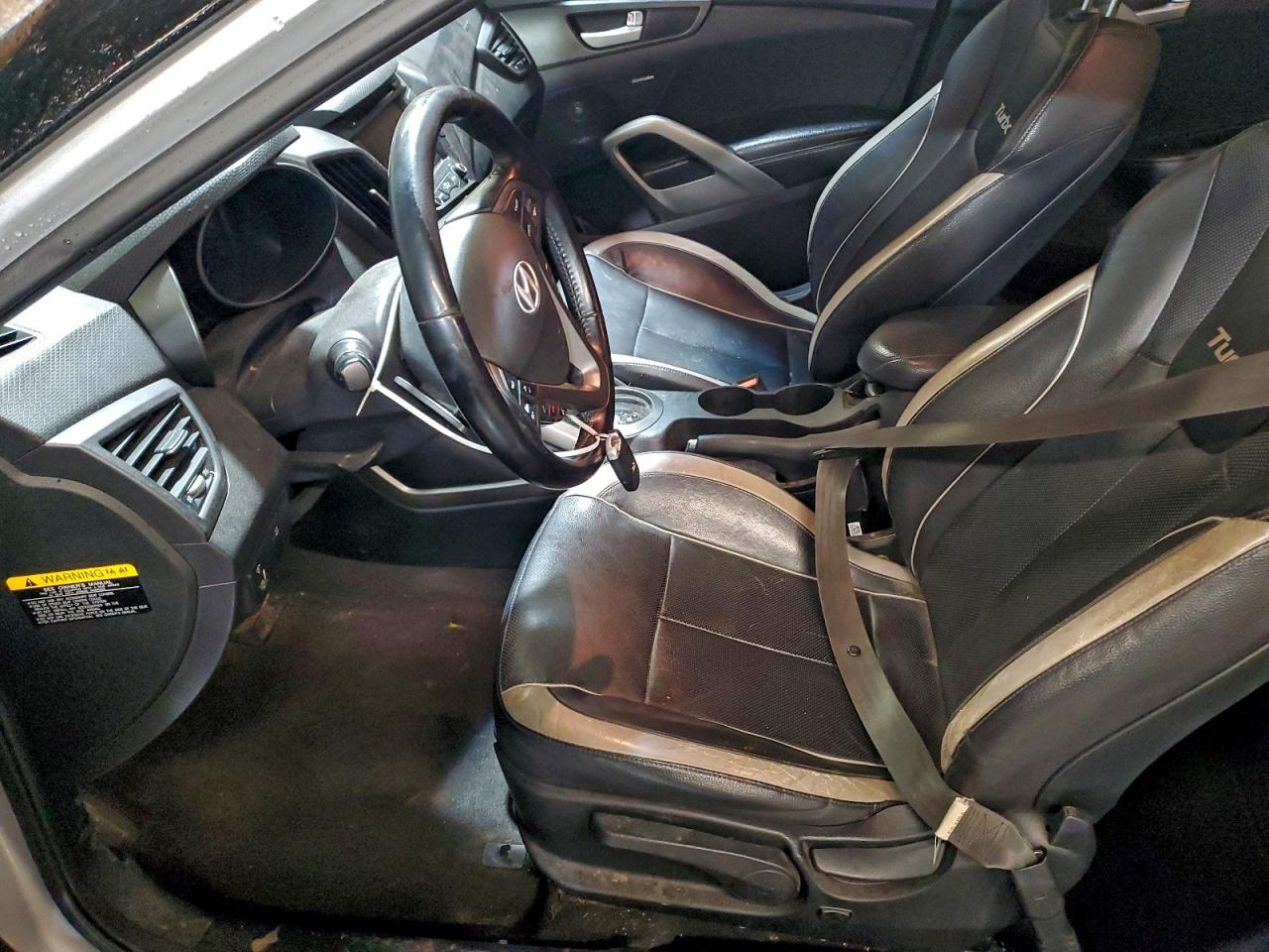 2015 Hyundai Veloster Turbo VIN: KMHTC6AE1FU226515 Lot: 96317125