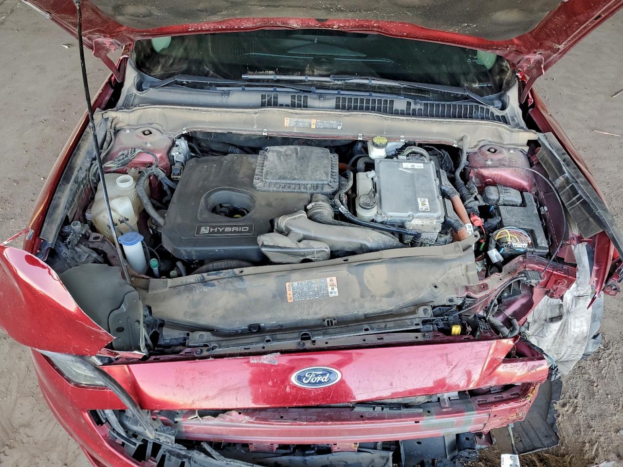 2017 Ford Fusion Se Hybrid VIN: 3FA6P0LU0HR324085 Lot: 94763945