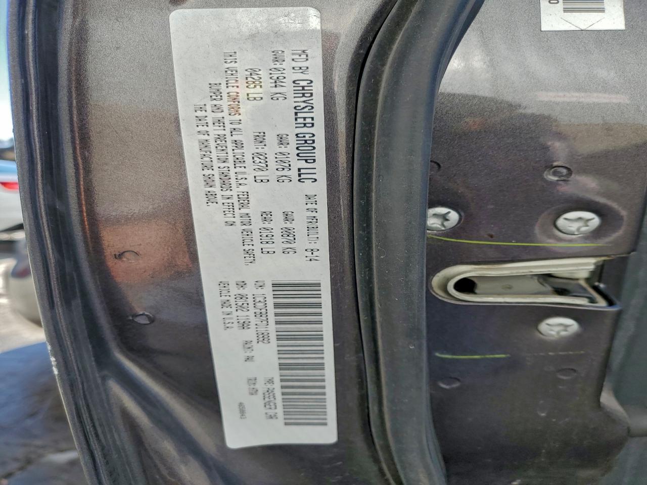 2015 Dodge Dart Sxt VIN: 1C3CDFBB7FD118992 Lot: 94833195