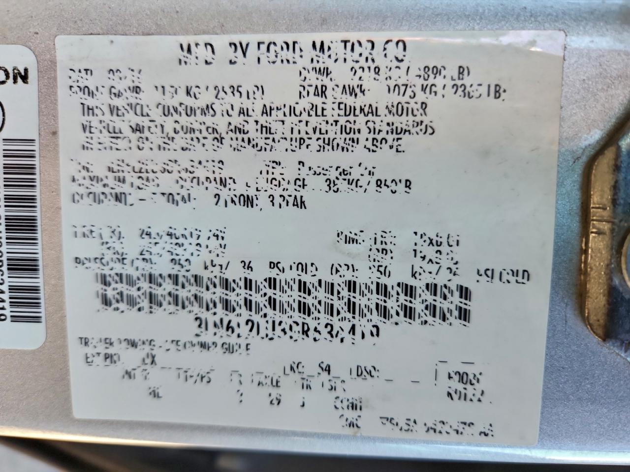 2016 Lincoln Mkz Hybrid VIN: 3LN6L2LU3GR634419 Lot: 92765275