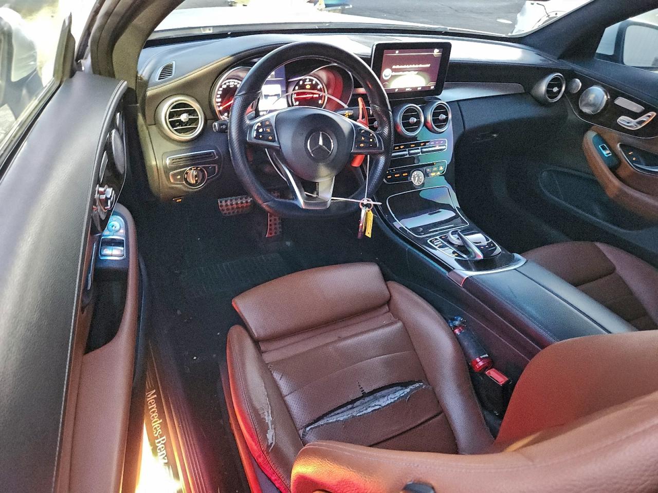 2017 Mercedes-Benz C 300 4Matic VIN: WDDWJ4KB1HF426761 Lot: 93693635