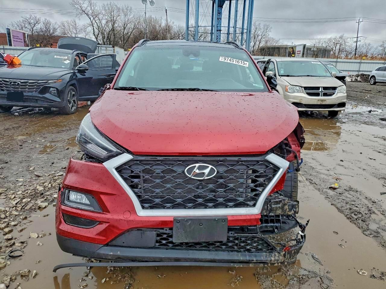 2021 Hyundai Tucson Limited VIN: KM8J3CAL3MU386252 Lot: 97451615