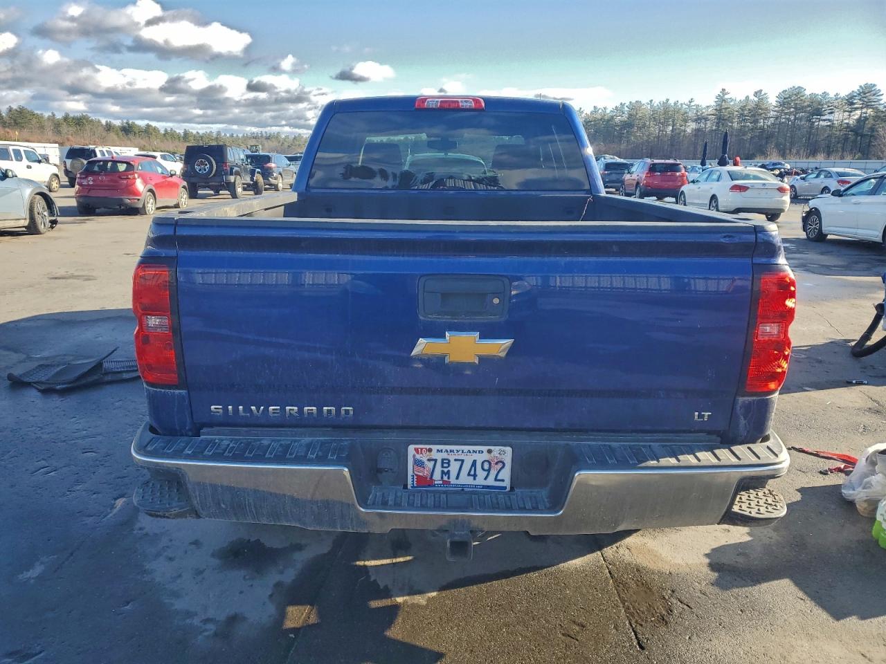 2014 Chevrolet Silverado K1500 Lt VIN: 3GCUKREC8EG421082 Lot: 93701745