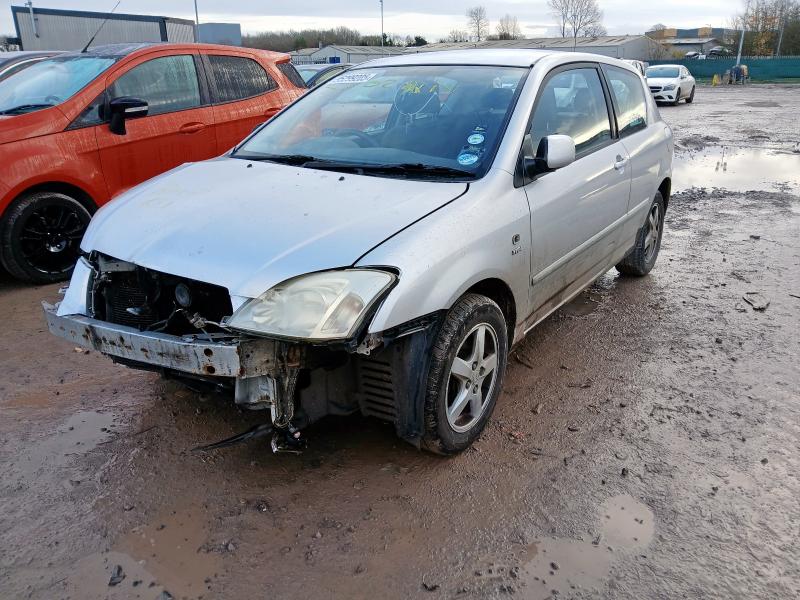 2002 TOYOTA COROLLA 1.6 VVT-I T3 3DR AUTO for sale at Copart WESTBURY