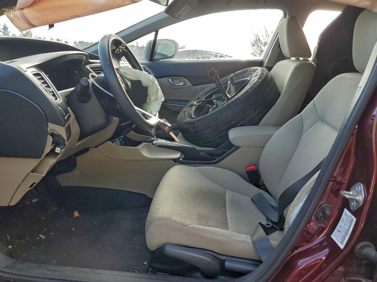 2015 Honda Civic Lx VIN: 19XFB2F57FE222151 Lot: 95153885