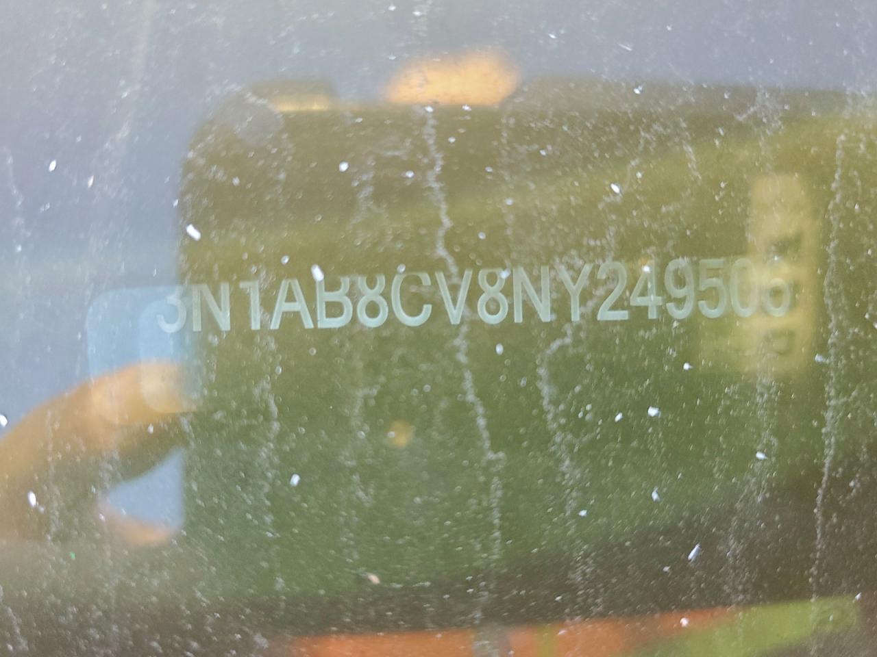 2022 Nissan Sentra Sv VIN: 3N1AB8CV8NY249506 Lot: 94395235