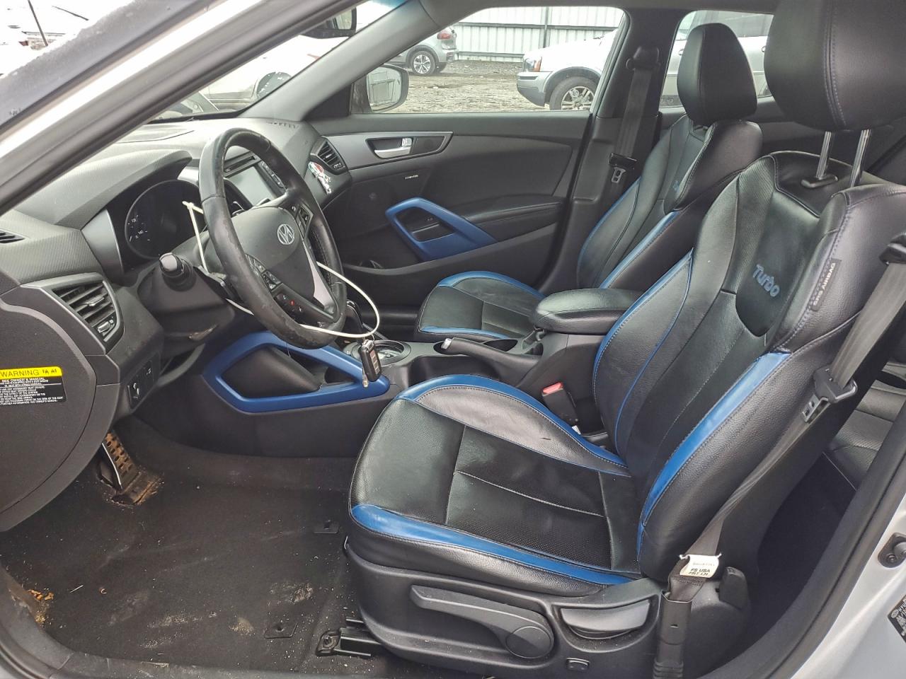 2013 Hyundai Veloster Turbo VIN: KMHTC6AE9DU100772 Lot: 94591305