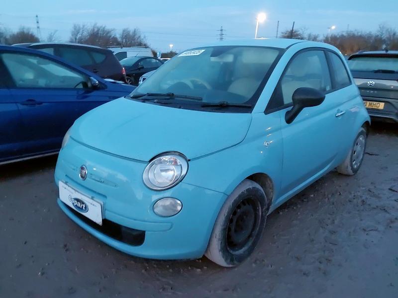 2013 FIAT 500 1.2 POP 3DR [START STOP] for sale at Copart BRISTOL