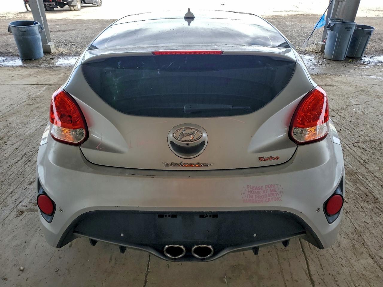 2014 Hyundai Veloster Turbo VIN: KMHTC6AE3EU205048 Lot: 95804425