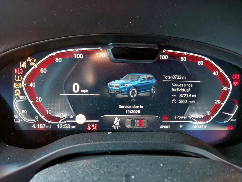 2025 BMW IX3 210KW M SPORT 80KWH 5DR AUTO