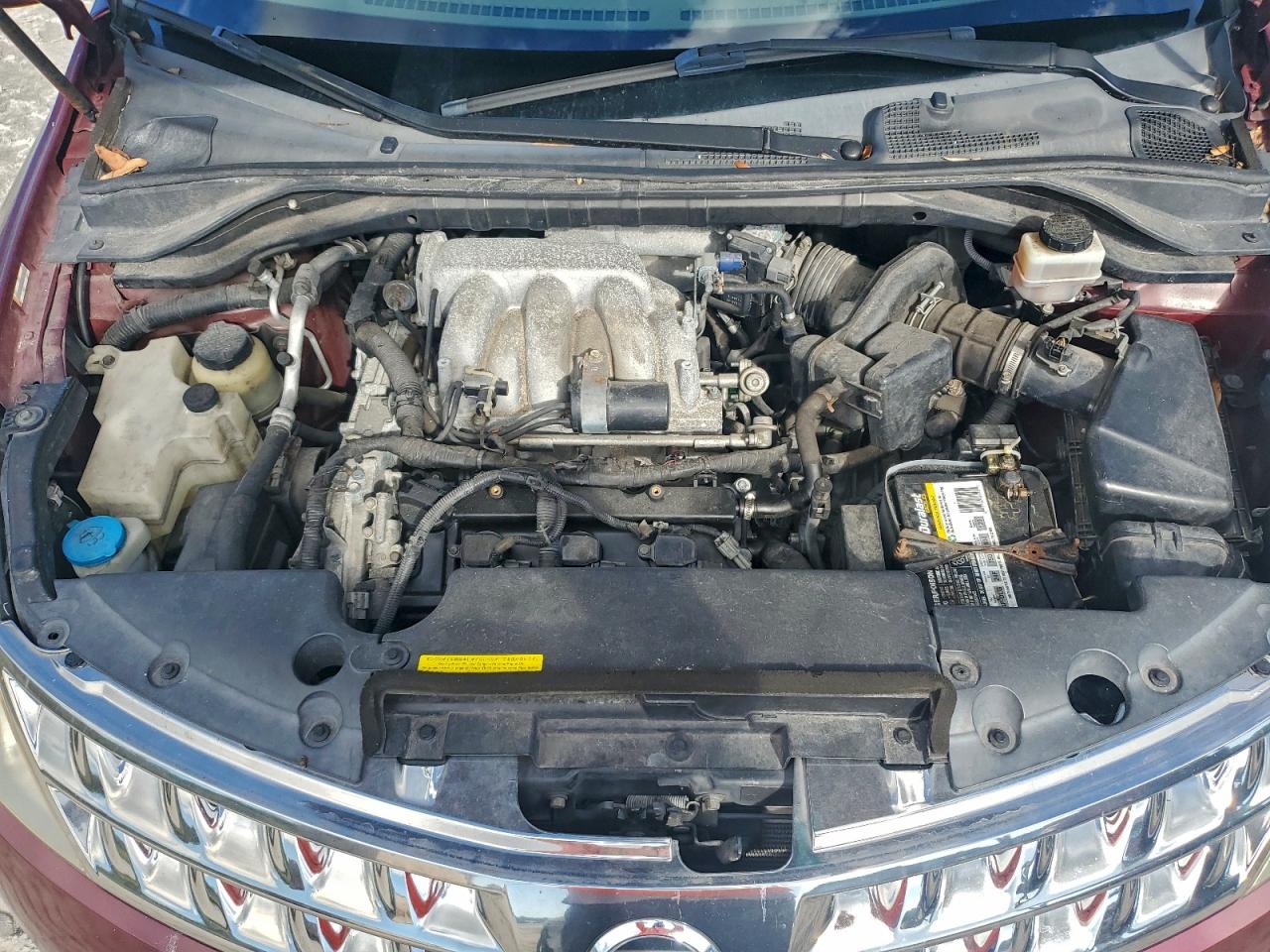 2007 Nissan Murano Sl VIN: JN8AZ08T27W516493 Lot: 96543415