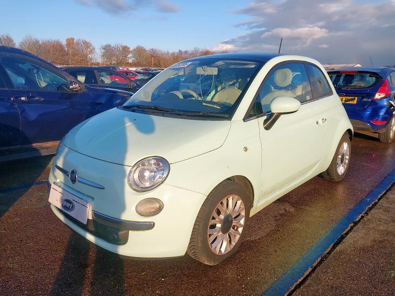 2014 FIAT 500 1.2 LOUNGE 3DR [START STOP] for sale at Copart NEWBURY