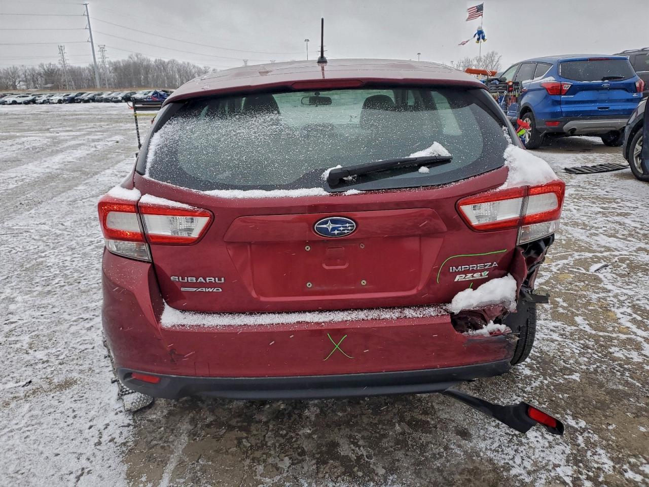 2017 Subaru Impreza VIN: 4S3GTAA61H3740679 Lot: 95619965