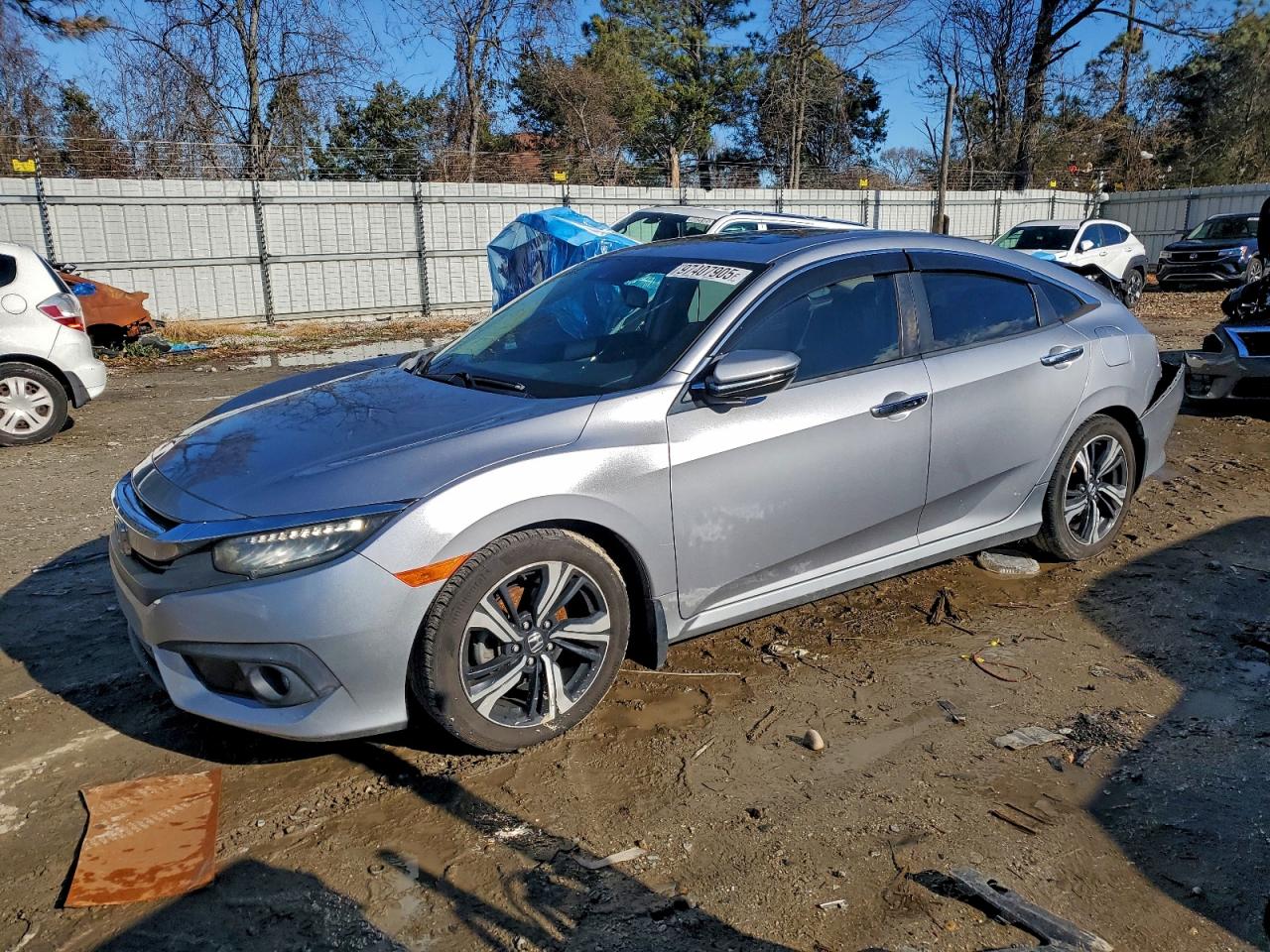 2016 Honda Civic Touring VIN: 19XFC1F98GE025856 Lot: 97407905