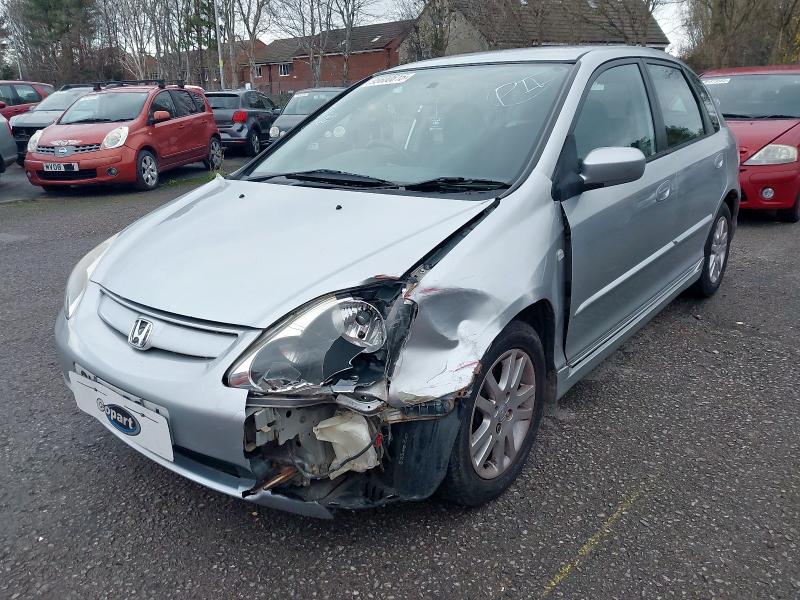 2005 HONDA CIVIC 1.6 I-VTEC SE 5DR for sale at Copart GLOUCESTER