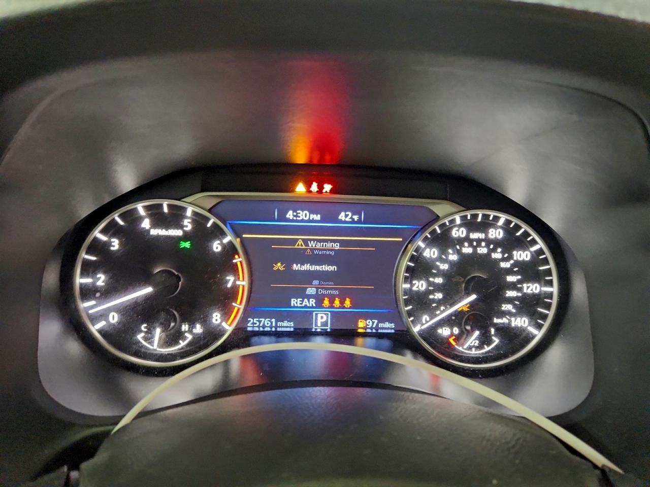 2025 Nissan Altima Sv VIN: 1N4BL4DV7SN359404 Lot: 97157105