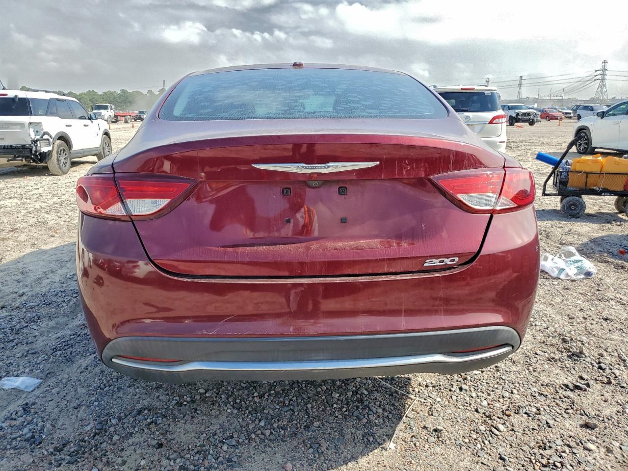 2015 Chrysler 200 Limited VIN: 1C3CCCAB6FN682663 Lot: 96757515