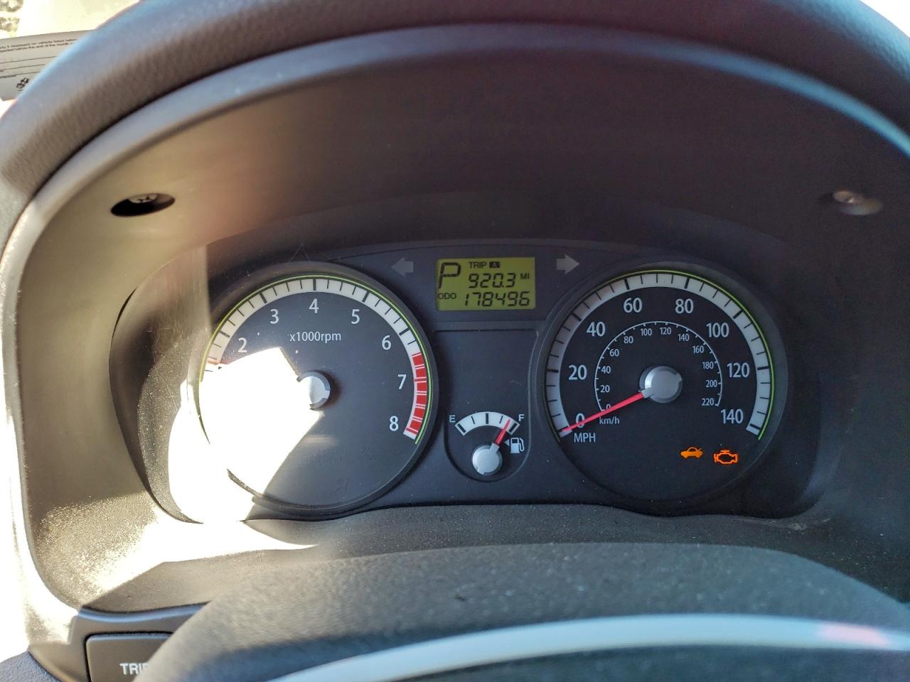 2009 Kia Rio Base VIN: KNADE223596500782 Lot: 94645225