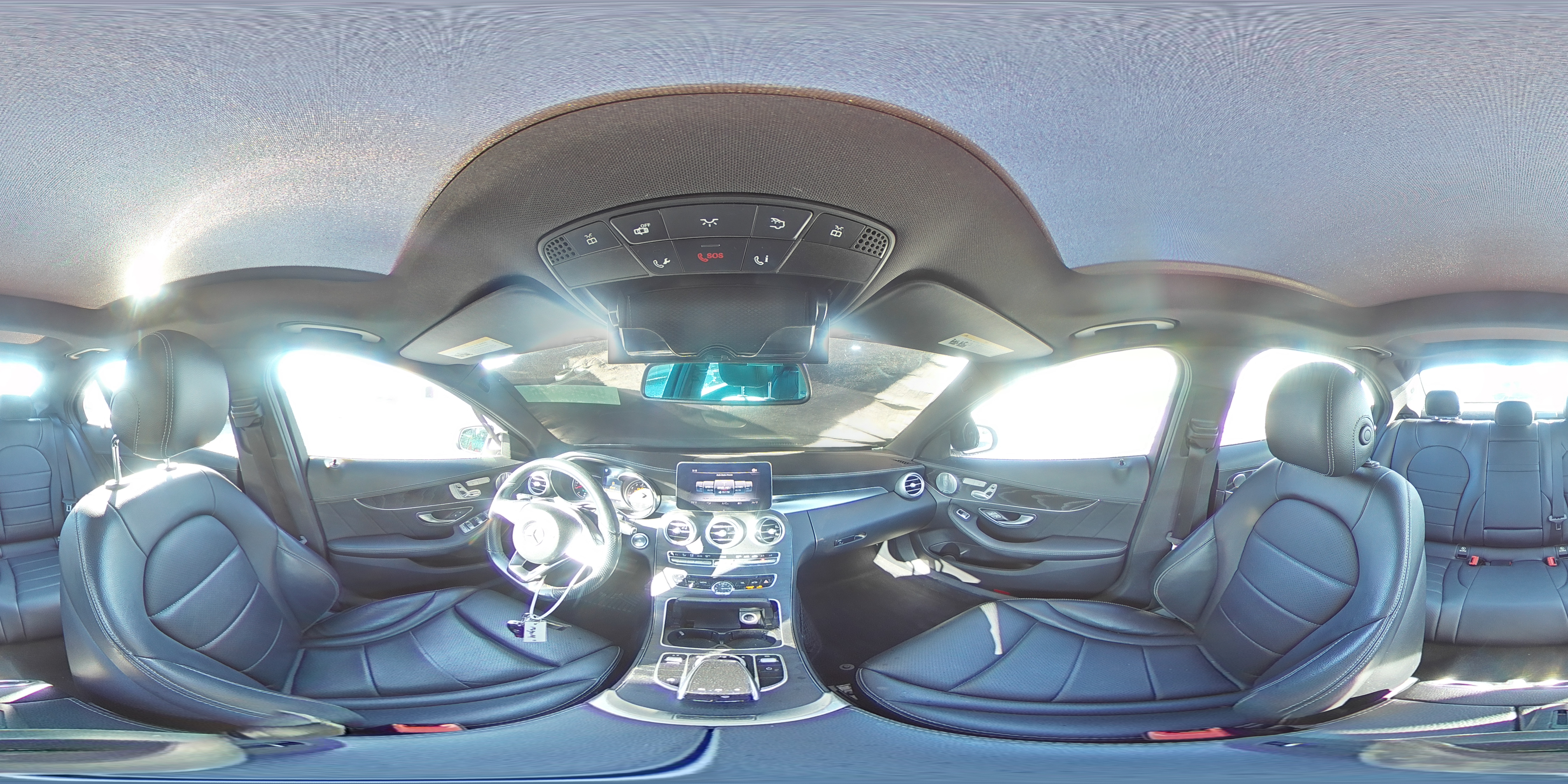 2017 Mercedes-Benz C 300 VIN: 55SWF4JB5HU181950 Lot: 95968855