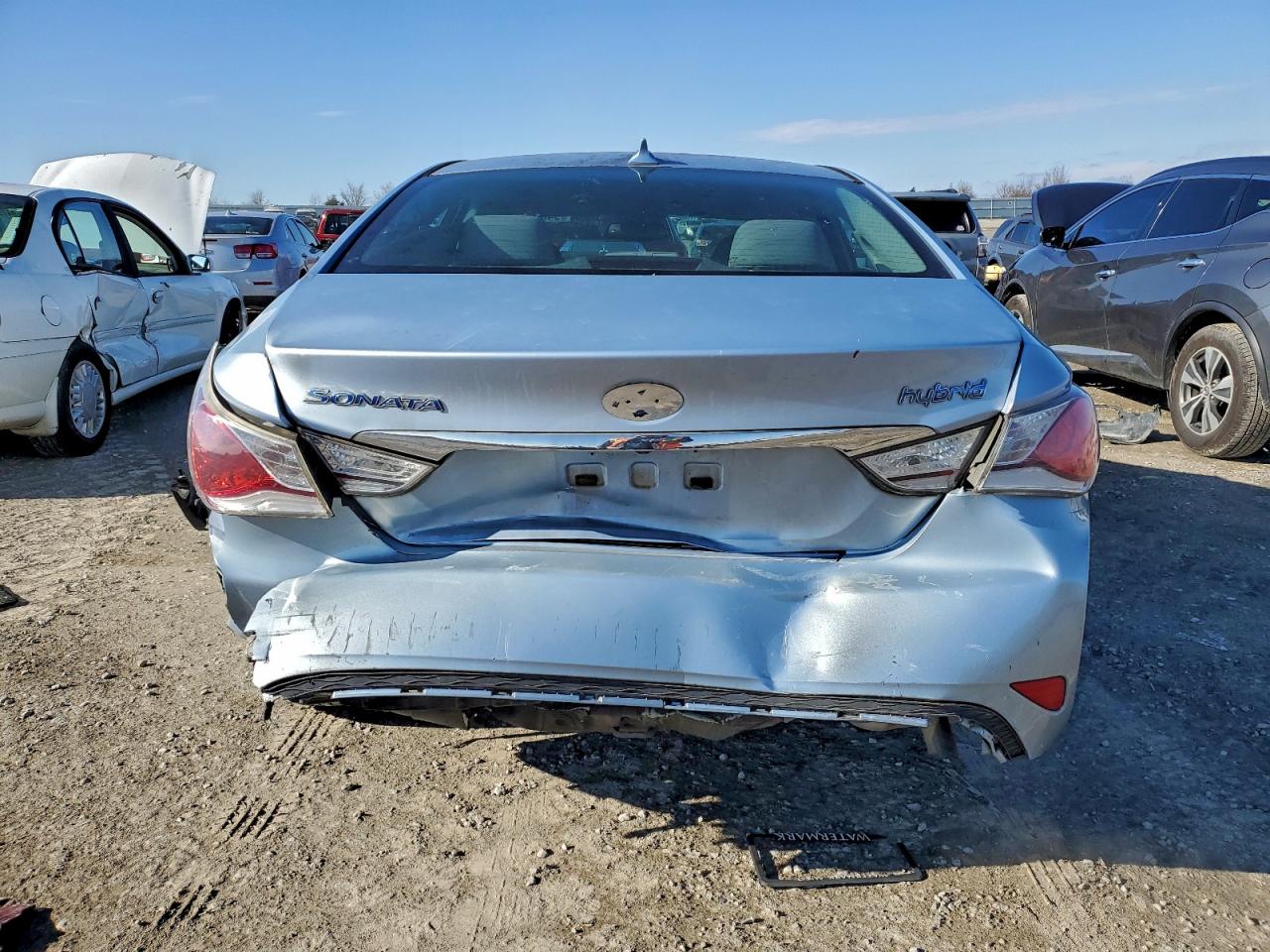 2014 Hyundai Sonata Hybrid VIN: KMHEC4A4XEA116552 Lot: 94685345