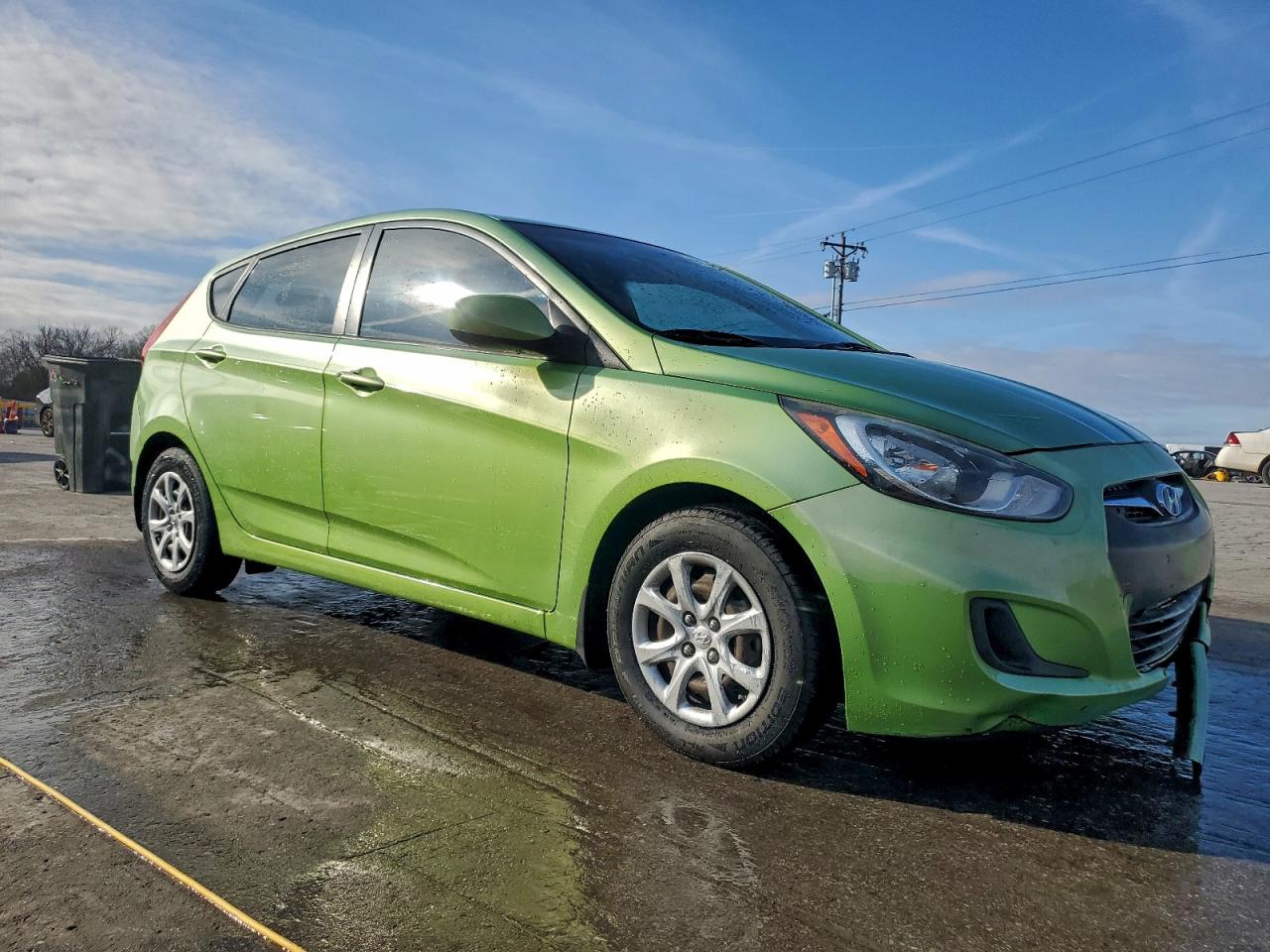 2014 Hyundai Accent Gls VIN: KMHCT5AEXEU171829 Lot: 98237095