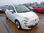 2015 FIAT 500 1.2 LOUNGE 3DR [START STOP] for sale at Copart NEWBURY